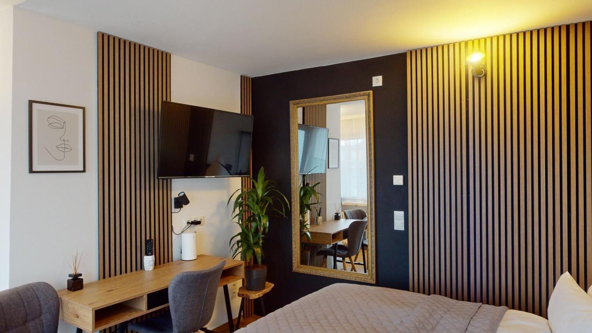 Budget Studio - 2 Einzelbetten - Parkplatz Dornbirn Ngoại thất bức ảnh